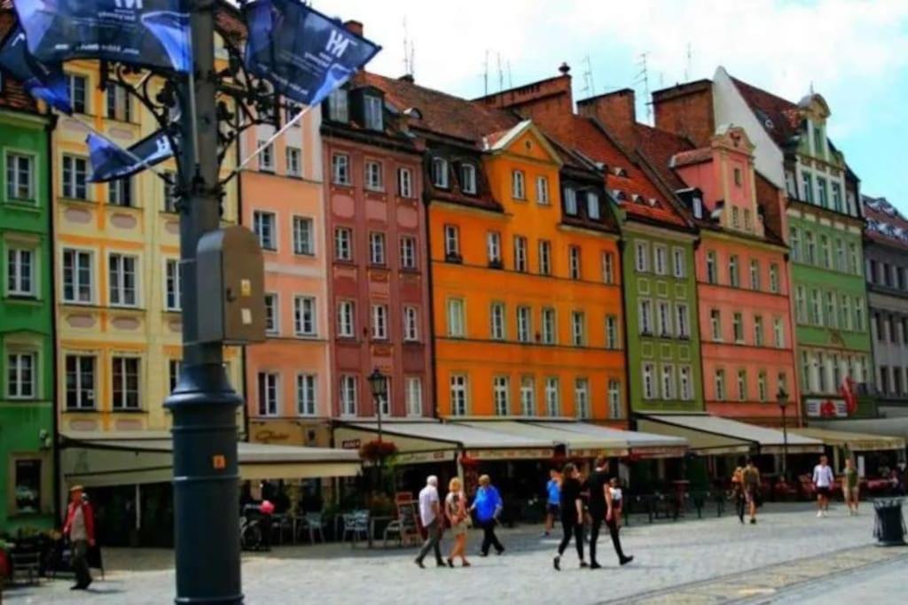 Cozy Room - 10 Min.From Rynek Wrocław Exteriör bild